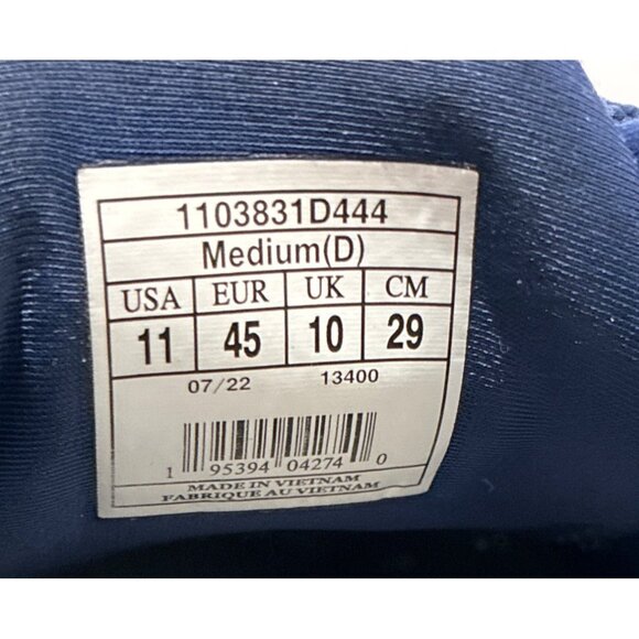 Brooks Glycerin GTS 20 Blue Orange Running 1103831D-444 Mens Size 11 - Picture 6 of 8